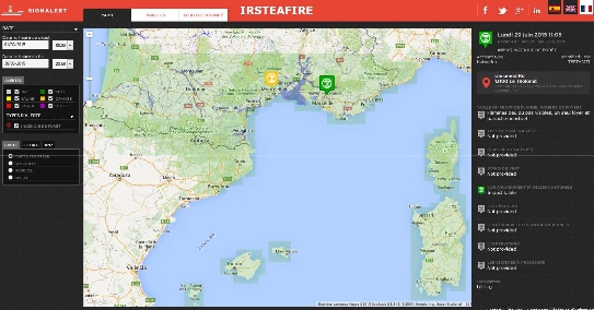 Risque incendie : une application smartphone pour alerter des risques naturels en temps réel