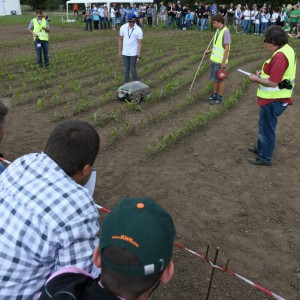 Aufgenommen am 17.06.2014 bei den DLG-Feldtagen in Bernburg (Sachsen-Anhalt). Foto: Swen Pförtner