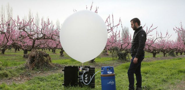 Des ballons à l’hélium intelligents pour lutter contre la grêle !