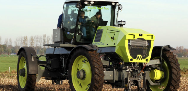 Que devient le « premier tracteur électrique » ?